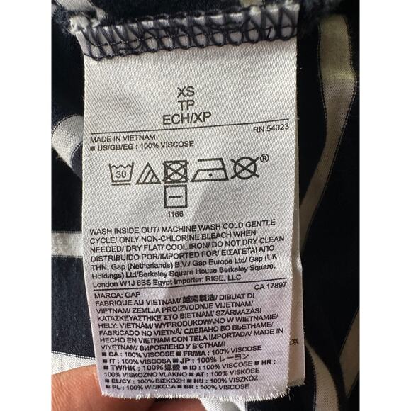 NWOT Banana Republic  C’Est La Vie White Top Sz XS - Picture 5 of 8